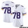 Harrison Phillips No 97 Men White Minnesota Vikings Vapor F.u.s.e. Limited Jersey- Replica