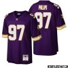 Harrison Smith No 22 Men Mitchell & Ness Purple Minnesota Vikings Legacy Replica Jersey