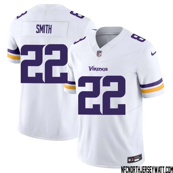 Harrison Smith No 22 Men White Minnesota Vikings Vapor F.u.s.e. Limited Jersey- Replica
