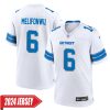 Ifeatu Melifonwu No 6 Men’S Detroit Lions 2Nd Alternate Vapor F.u.s.e. Limited 2024 Jersey – Black