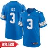 Jack Fox No 3 Woman’S Detroit Lions 2Nd Alternate Vapor F.u.s.e. Limited 2024 Jersey – Black