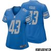 Jahmyr Gibbs No 26 Women Blue Detroit Lions Player Home Game Jersey – Replica