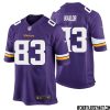 Jake Reed No 86 Minnesota Vikings Game Jersey Court Purple For Mens – Replica