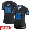 Jared Goff No 16 Men’S Detroit Lions Home Game 2024 Jersey – Blue