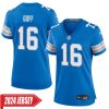 Jared Goff No 16 Youth’S Detroit Lions 2Nd Alternate Vapor F.u.s.e. Limited 2024 Jersey – Black
