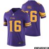 Jared Allen No 69 Men Purple Minnesota Vikings Color Rush Vapor Untouchable Limited Jersey- Replica