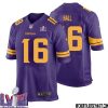 Jay Ward No 20 Minnesota Vikings Super Bowl Lviii Alternate Game Jersey Purple For Men – Replica