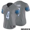 Jason Cabinda No 45 Women Steel Detroit Lions Vapor Untouchable Color Rush Limited Player Jersey – Replica