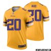Jaren Hall No 16 Men Minnesota Vikings Gold Inverted Legend Jersey – Replica
