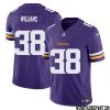Jay Ward No 20 Men Purple Minnesota Vikings Vapor F.u.s.e. Limited Jersey- Replica