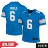 Jim Gibbons No 86 Men’S Detroit Lions 2Nd Alternate Vapor F.u.s.e. Limited 2024 Jersey – Black