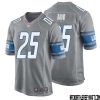 Jim Arnold No 6 Men Gray Detroit Lions Player Alternate Game Jersey – Replica