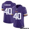 Jaylin Williams No 38 Men Purple Minnesota Vikings Vapor F.u.s.e. Limited Jersey- Replica