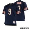 Joe Reed No 80 Men Mitchell & Ness Navy Chicago Bears Big & Tall 1966 Retired Player Replica Jersey