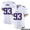 Joey Browner No 47 Men White Minnesota Vikings Vapor F.u.s.e. Limited Jersey- Replica