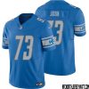 Josh Paschal No 93 Men Blue Detroit Lions Vapor F.u.s.e. Limited Jersey – Replica