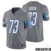 Josh Paschal No 93 Men Steel Detroit Lions Vapor Untouchable Color Rush Limited Player Jersey – Replica