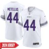 Jordan Hicks No 58 Youth’S Minnesota Vikings White Alternate Custom Game 2024 Jersey