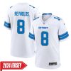 Josh Reynolds No 8 Men’S Detroit Lions 2Nd Alternate Vapor F.u.s.e. Limited 2024 Jersey – Black