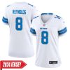 Josh Reynolds No 8 Woman’S Detroit Lions 2Nd Alternate Vapor F.u.s.e. Limited 2024 Jersey – Black