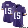 Josh Oliver No 84 Men Purple Minnesota Vikings Vapor F.U.S.E. Limited Jersey- Replica