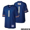 Justin Jones No 93 Men Mitchell & Ness Navy Chicago Bears Retired Player Legacy Replica Jersey