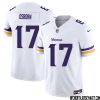 Justin Jefferson No 18 Men White Minnesota Vikings Vapor F.u.s.e. Limited Jersey- Replica