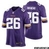 Keith Millard No 75 Minnesota Vikings Game Jersey Court Purple for Mens – Replica