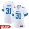 Kerby Joseph No 31 Men’S Detroit Lions 2Nd Alternate Vapor F.u.s.e. Limited 2024 Jersey – Black