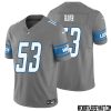 Khalil Dorsey No 30 Men Detroit Lions Vapor F.u.s.e. Limited Jersey Silver – Replica