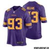 Kene Nwangwu No 26 Men Purple Minnesota Vikings Alternate Game Jersey – Replica