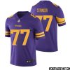 Kirk Cousins No 8 Men Purple Minnesota Vikings Color Rush Vapor Untouchable Limited Jersey- Replica