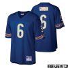 Lance Briggs No 55 Men Mitchell & Ness Navy Chicago Bears Retired Player Legacy Replica Jersey