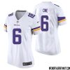 Kyle Rudolph No 82 Women White Minnesota Vikings Game Player Away Jersey – Replica