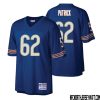 Larry Morris No 33 Men Mitchell & Ness Navy Chicago Bears Retired Player Legacy Replica Jersey
