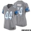 Matt Nelson No 67 Women Gray Detroit Lions Player Alternate Game Jersey – Replica