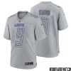 Matt Nelson No 67 Men Gray Detroit Lions Atmosphere Fashion Game Jersey – Replica