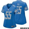 Mel Gray No 23 Women Blue Detroit Lions Player Home Game Jersey – Replica