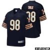 Nate Davis No 64 Men Nfl Pro Line Navy Chicago Bears Retired Player Replica Jersey