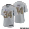 Nick Vigil No 59 Men Gray Minnesota Vikings Atmosphere Fashion Game Jersey – Replica