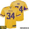 Nick Vigil No 59 Youth Minnesota Vikings Gold Inverted Legend Jersey – Replica