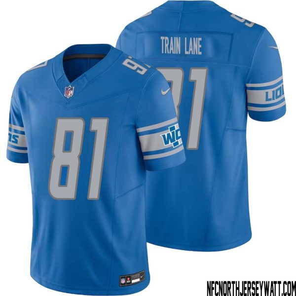 Night Train Lane No 81 Men Blue Detroit Lions Vapor F.u.s.e. Limited Jersey – Replica