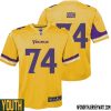 Nick Vigil No 59 Youth Minnesota Vikings Gold Inverted Legend Jersey – Replica