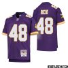 Randall Cunningham No 7 Youth Mitchell & Ness Purple Minnesota Vikings 1998 Legacy Retired Player Jersey- Replica