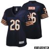 Rasheem Green No 94 Women Nfl Pro Line Navy Chicago Bears Retired Player Replica Jersey
