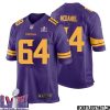 Randall Cunningham No 7 Minnesota Vikings Super Bowl LVIII Alternate Game Jersey Purple for Men – Replica