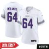 Randy Moss No 84 Men’S Minnesota Vikings White Alternate Custom Game 2024 Jersey