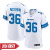 Riley Patterson No 36 Men’S Detroit Lions 2Nd Alternate Vapor F.u.s.e. Limited 2024 Jersey – Black