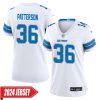 Riley Patterson No 36 Woman’S Detroit Lions Home Game 2024 Jersey – Blue