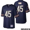 Robert Tonyan No 18 Men Mitchell & Ness Dark Navy Chicago Bears Big & Tall 1985 Retired Player Replica Jersey